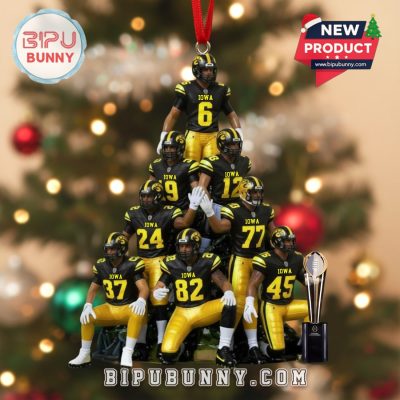 Iowa Hawkeyes Christmas Ornament 2025 Iowa Hawkeyes Christmas Ornament 2025