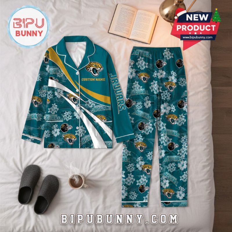Jacksonville Jaguars Football Limited Edition Pajamas Set Jacksonville Jaguars Football Limited Edition Pajamas Set