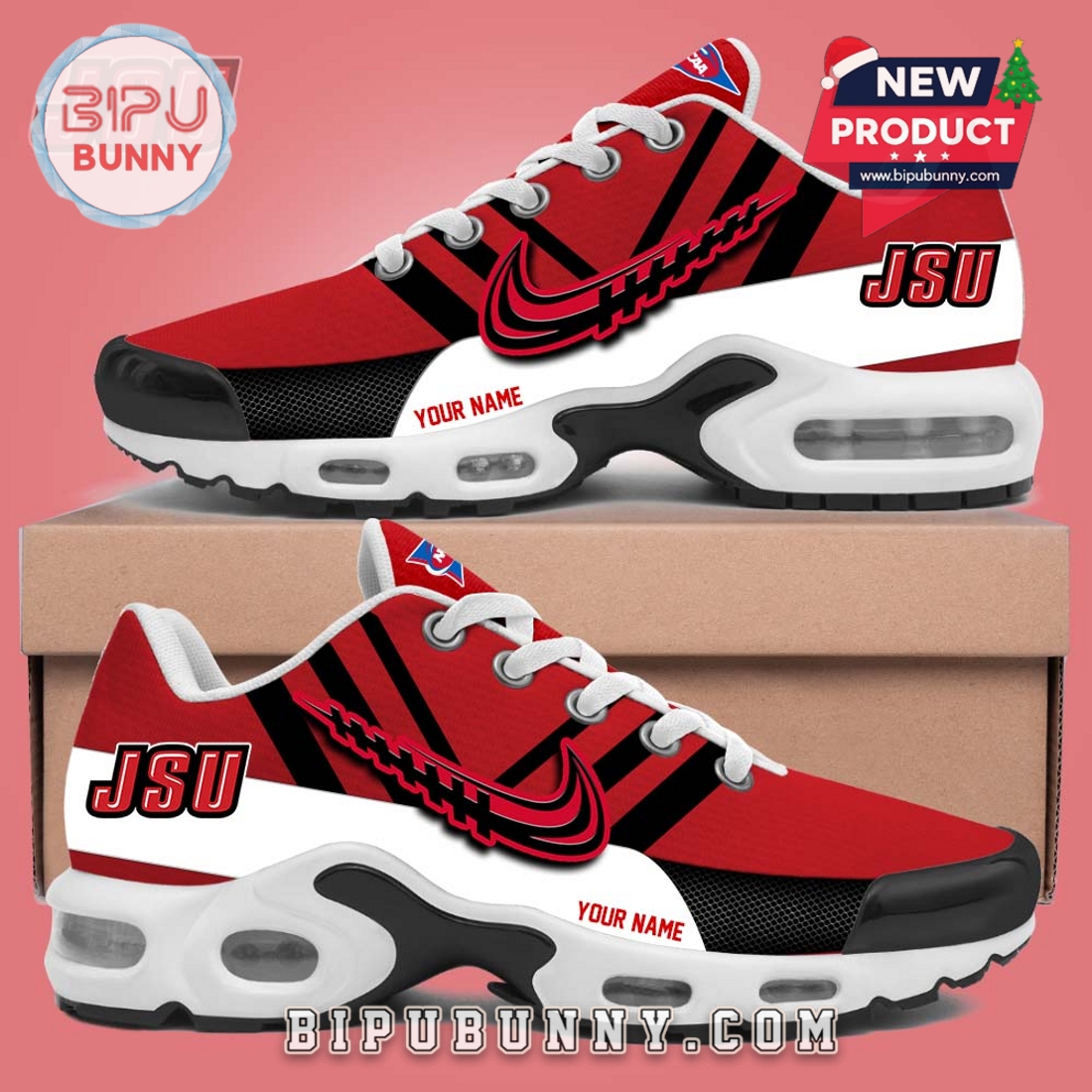 Jacksonville State Gamecocks Personalized Air Max Plus Sneakers Jacksonville State Gamecocks Personalized Air Max Plus Sneakers