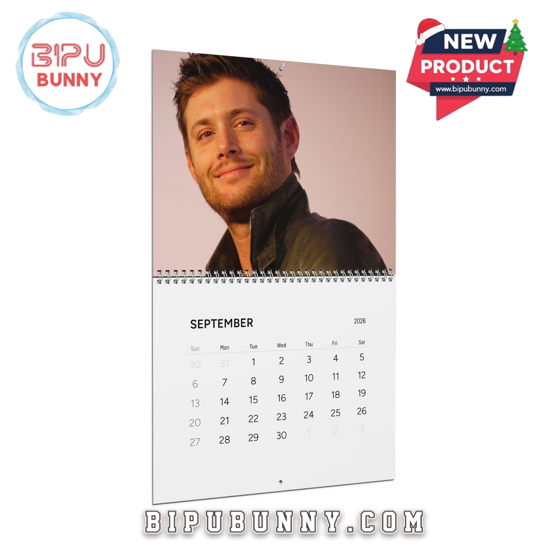 Jensen Ackles Wall Calendar 2026 Jensen Ackles Wall Calendar 2026