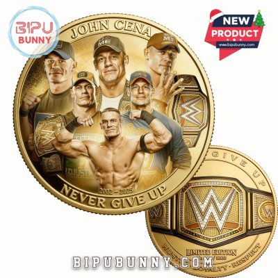 John Cena Never Give Up Commemorative Coin