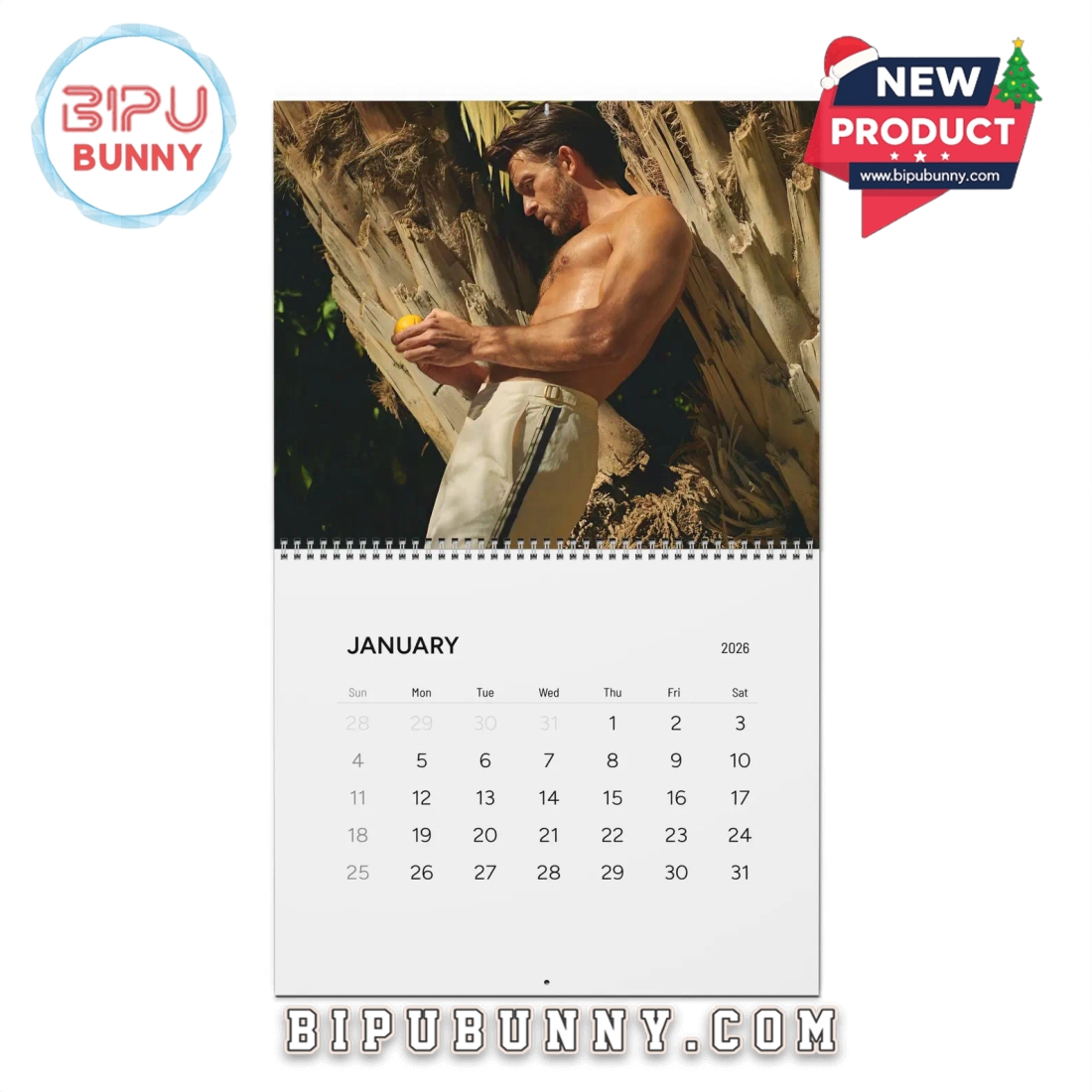 Jonathan Bailey 2026 Wall Calendar Jonathan Bailey 2026 Wall Calendar