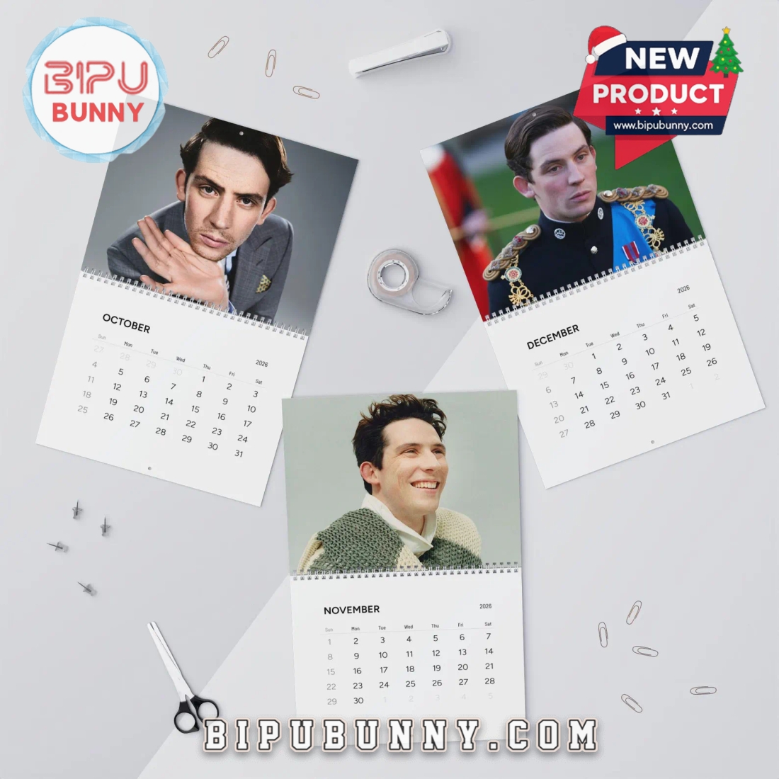 Josh O’Connor Wall Calendar 2026 Josh O’Connor Wall Calendar 2026