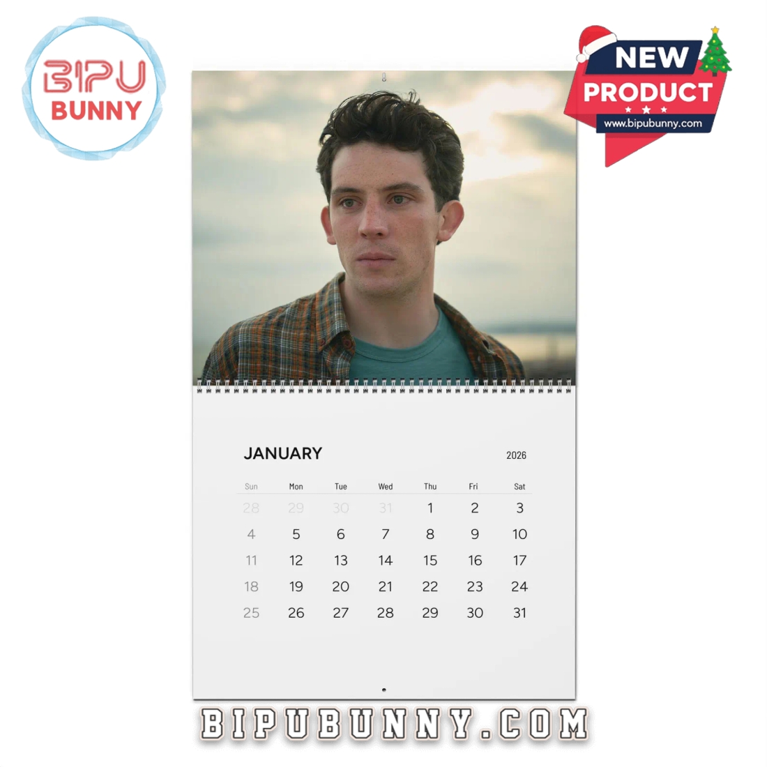 Josh O’Connor Wall Calendar 2026 Josh O’Connor Wall Calendar 2026