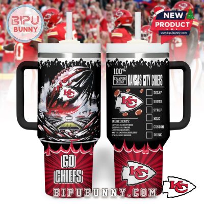 Kansas City Chiefs NFL Champion Energy Tumbler 40oz