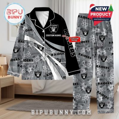 Las Vegas Raiders Football Limited Edition Pajamas Set