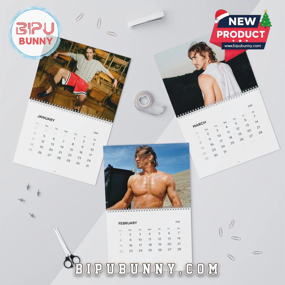 Lee Pace Wall Calendar 2026 Lee Pace Wall Calendar 2026