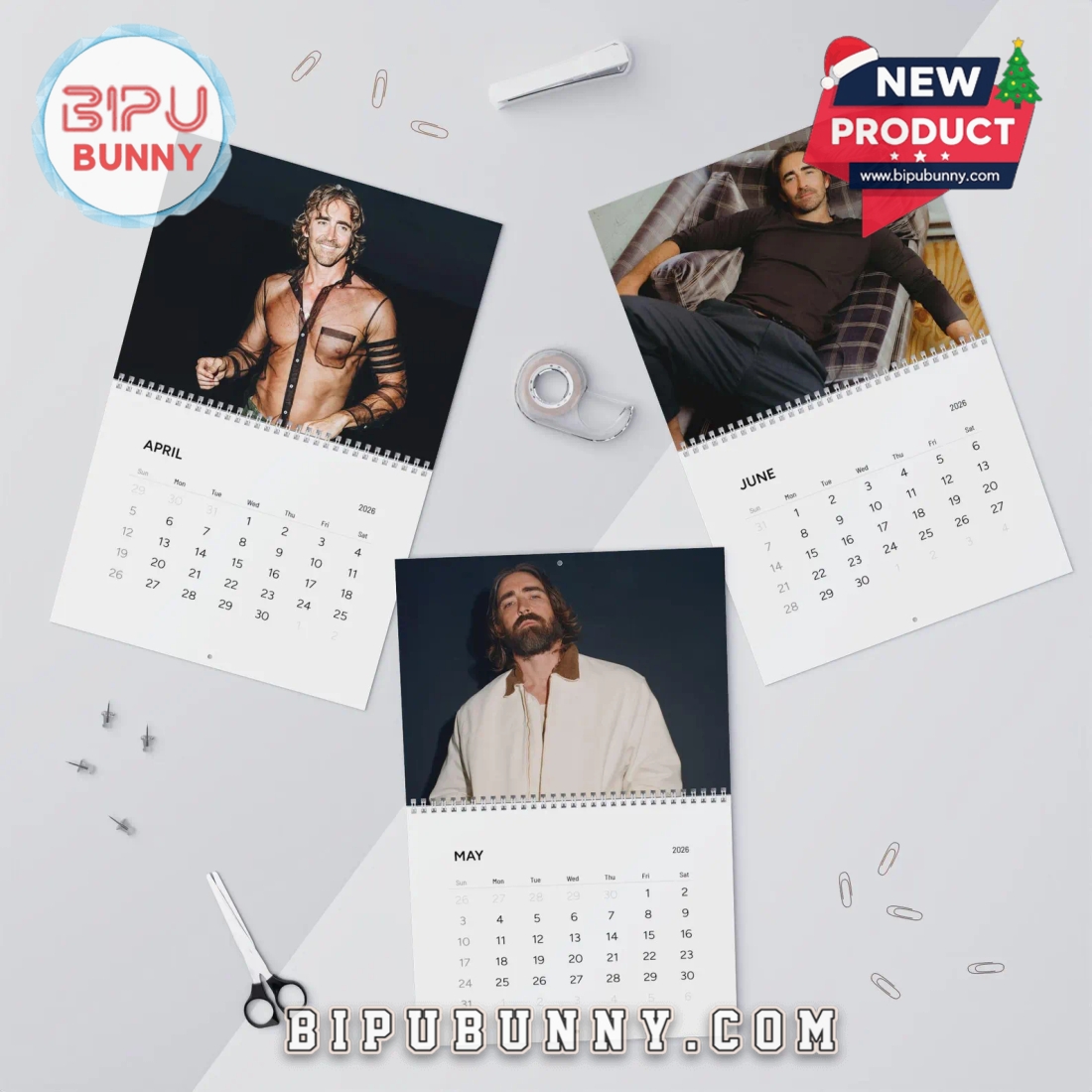 Lee Pace Wall Calendar 2026 Lee Pace Wall Calendar 2026