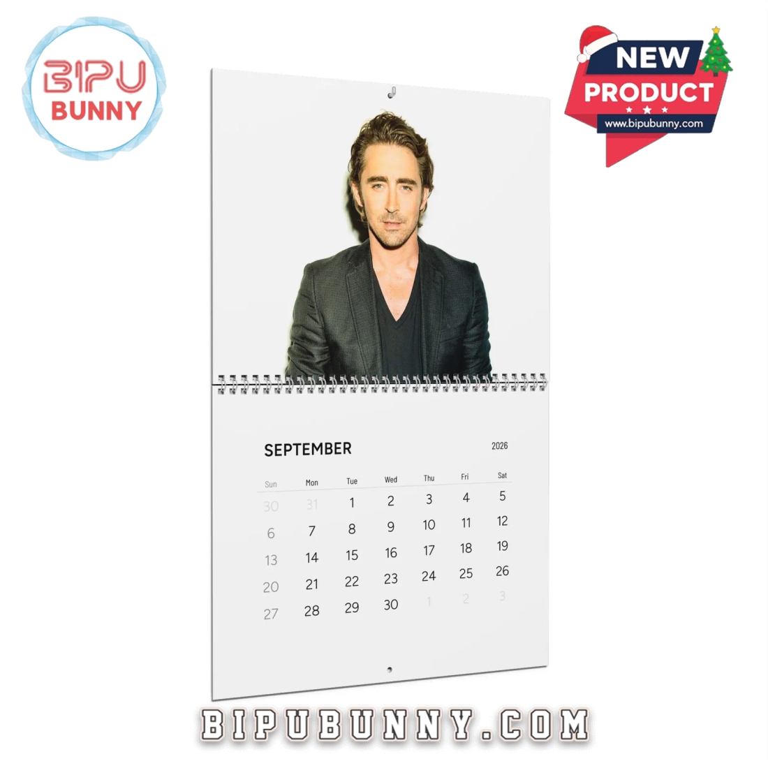Lee Pace Wall Calendar 2026 Lee Pace Wall Calendar 2026