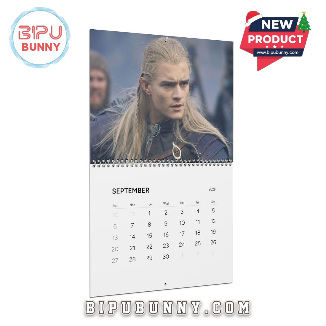 Legolas Wall Calendar 2026 Legolas Wall Calendar 2026
