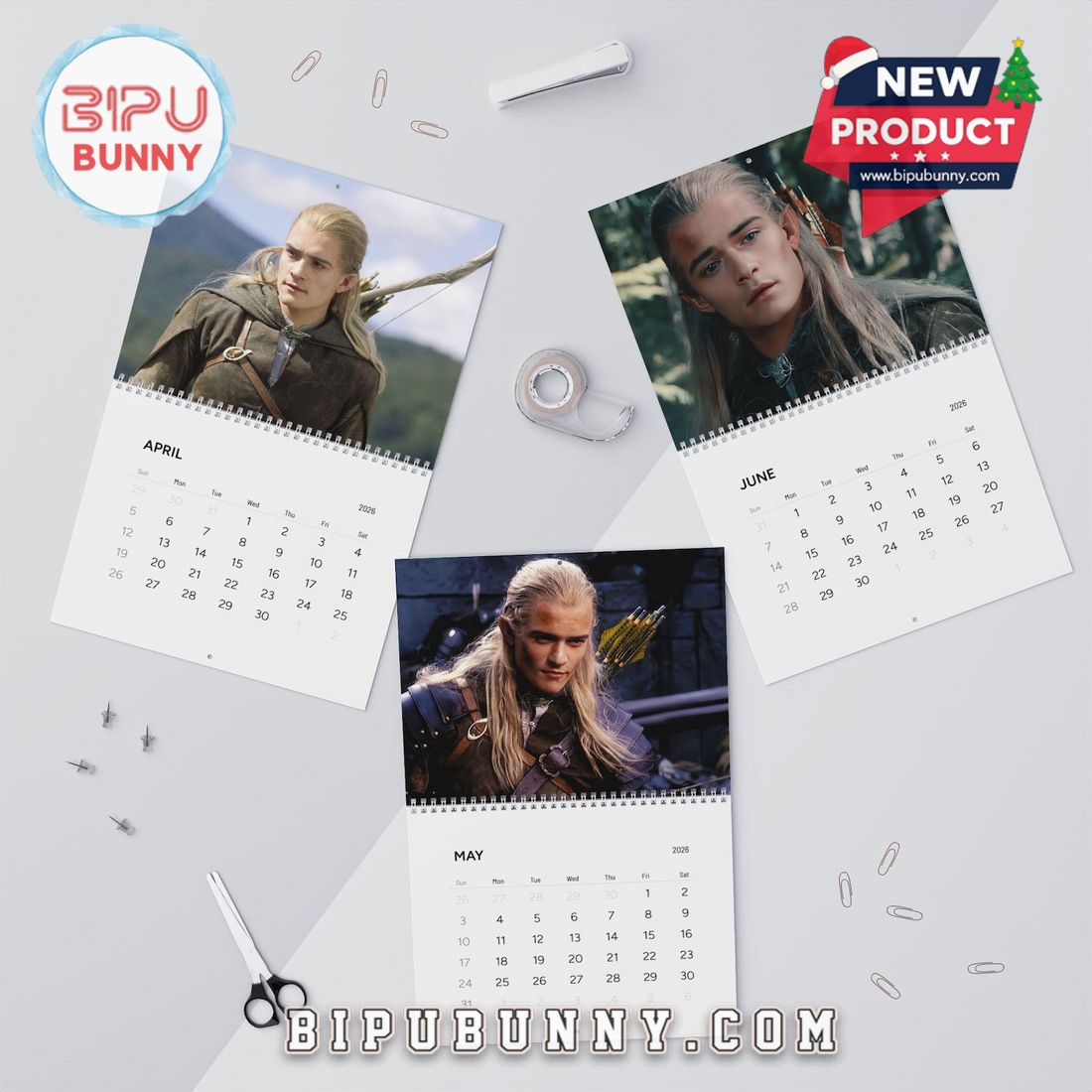 Legolas Wall Calendar 2026 Legolas Wall Calendar 2026