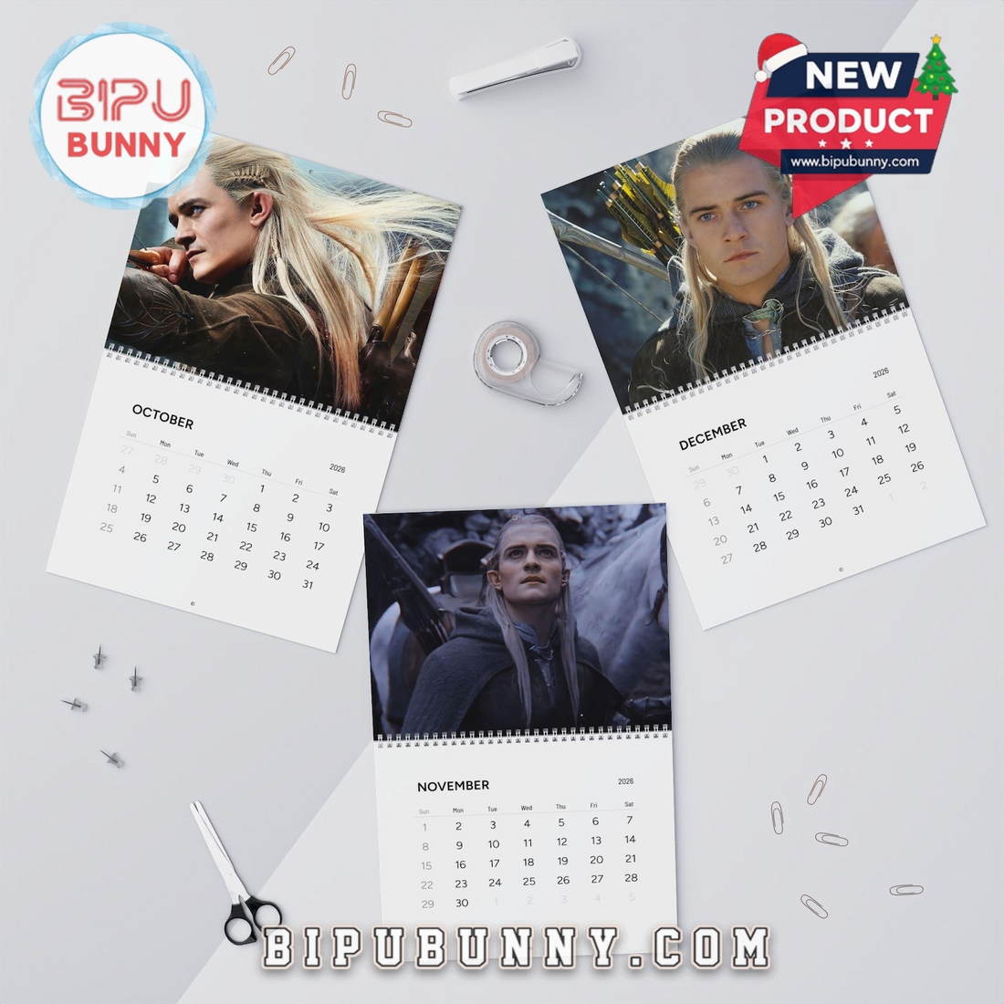 Legolas Wall Calendar 2026 Legolas Wall Calendar 2026