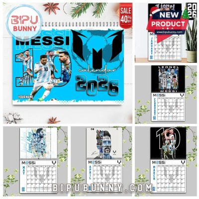 Lionel Messi Wall Hanging Calendar 2026