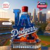 Dodgers whiskey decanter with unique stopper design, honoring the team’s **2025 World Series championship**.