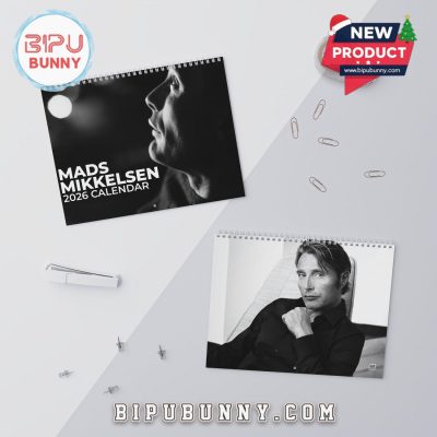 Mads Mikkelsen Wall Calendar 2026