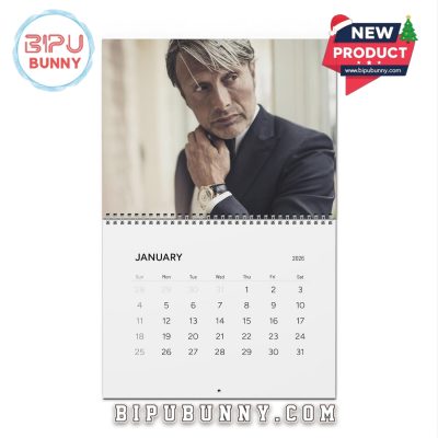 Mads Mikkelsen Wall Calendar 2026