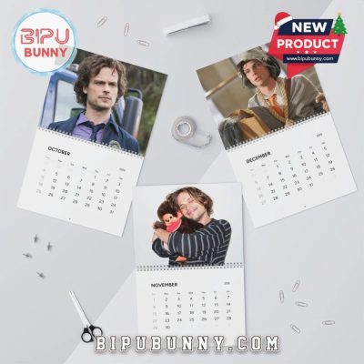 Matthew Gray Gubler Wall Calendar 2026