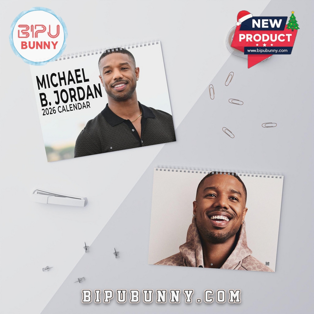 Michael B. Jordan Wall Calendar 2026 Michael B. Jordan Wall Calendar 2026