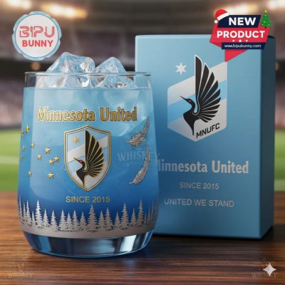 Minnesota United FC Whiskey Glass