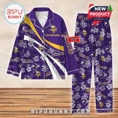 Minnesota Vikings Football Limited Edition Pajamas Set