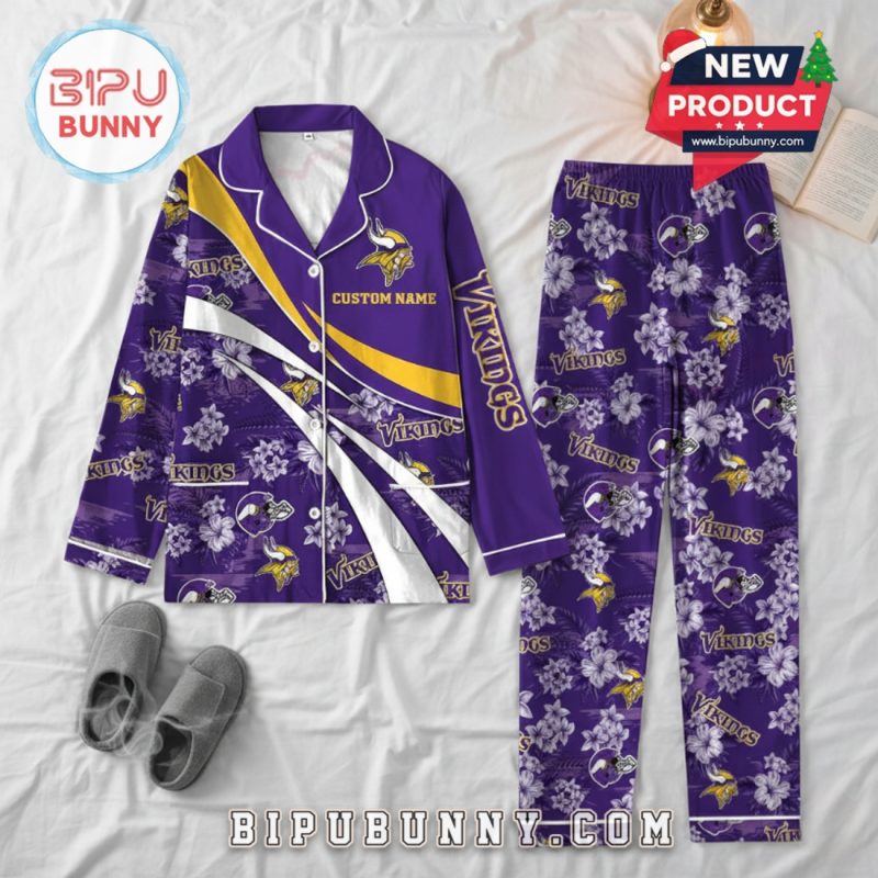 Minnesota Vikings Football Limited Edition Pajamas Set Minnesota Vikings Football Limited Edition Pajamas Set