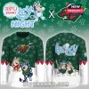 Minnesota Wild Bluey Night limited edition jersey full view with Bluey and team artwork!