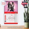 September 2026 calendar page with full-stage concert photo and Mötley Crüe branding.