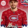Montreal Canadiens Bluey Night limited jersey featuring official NHL and Nike logos with cartoon elements!