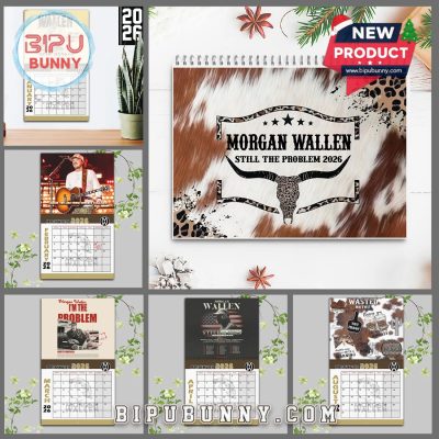Morgan Wallen Wall Hanging Calendar 2026 Morgan Wallen Wall Hanging Calendar 2026