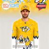Nashville Predators Bluey Night hockey jersey and hat set with team colors and cartoon artwork!