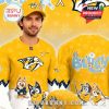 Nashville Predators Bluey Night jersey and cap showing front and back details with animated graphics!