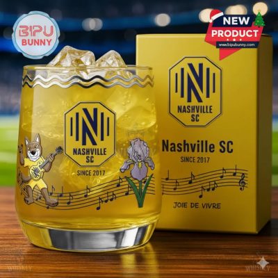 Nashville SC Whiskey Glass