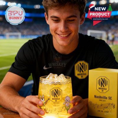 Nashville SC Whiskey Glass