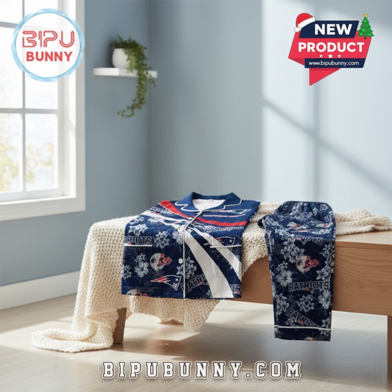New England Patriots Football Limited Edition Pajamas Set New England Patriots Football Limited Edition Pajamas Set