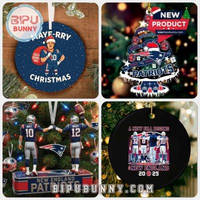 New England Patriots Legacy Christmas Ornament