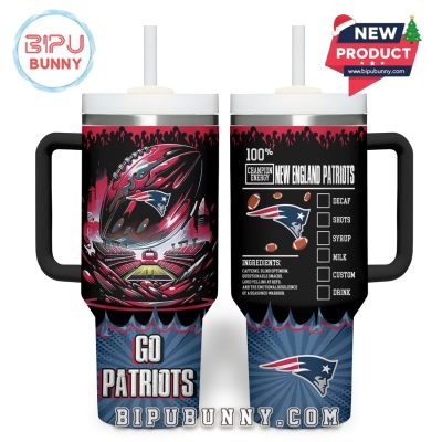 New England Patriots NFL Champion Energy Tumbler 40oz