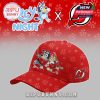 New Jersey Devils Bluey Night cap in red with Bluey artwork and team branding!