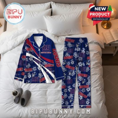 New York Giants Football Limited Edition Pajamas Set