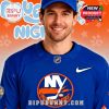 New York Islanders Bluey Night hockey jersey front design with team crest and special Bluey edition details!