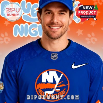 New York Islanders NHL Bluey Night Limited Hockey Jersey