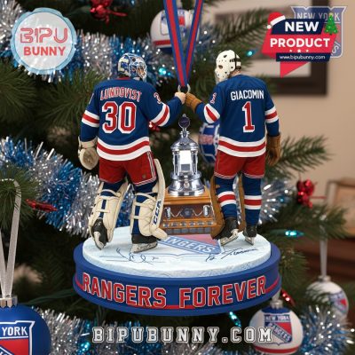 New York Rangers 2025 Christmas Ornament