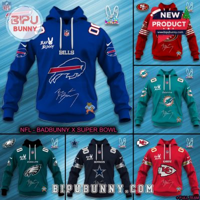 NFL Super Bowl 2026 x Bad Bunny Limited Hoodie