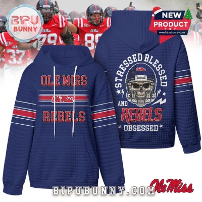 Ole Miss Rebels NCAA Obsessed Waffle Hoodie