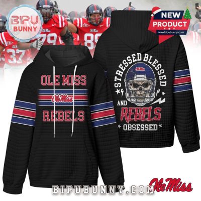 Ole Miss Rebels NCAA Obsessed Waffle Hoodie