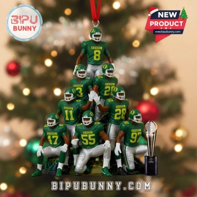 Oregon Ducks Christmas Ornament 2025