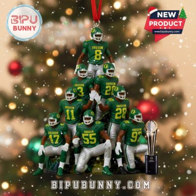 Oregon Ducks Christmas Ornament 2025