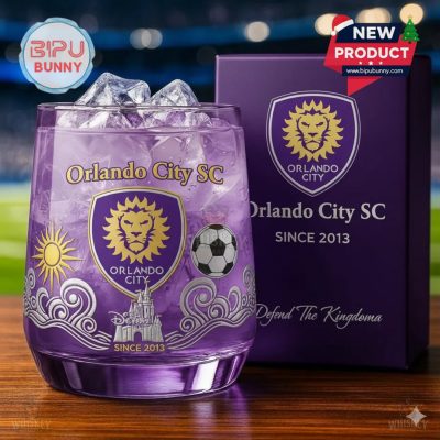 Orlando City SC Whiskey Glass