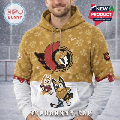 Ottawa Senators NHL Bluey Night Limited Hoodie