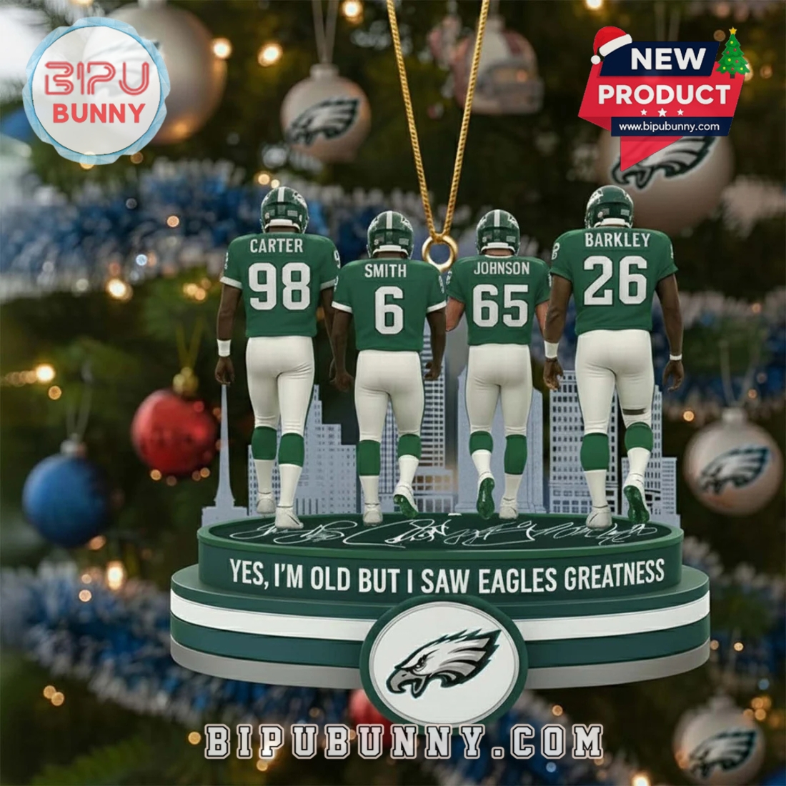Philadelphia Eagles Christmas Ornament 2025 Philadelphia Eagles Christmas Ornament 2025