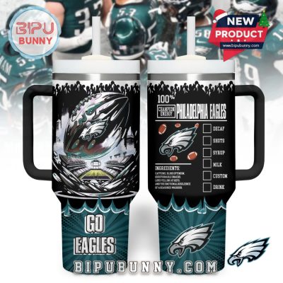Philadelphia Eagles NFL Champion Energy Tumbler 40oz